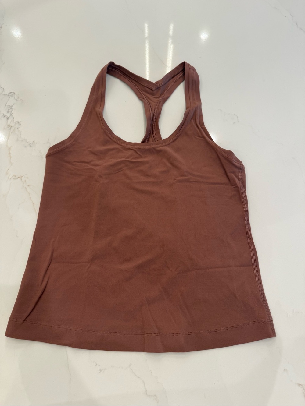 lululemon athletica Women's Racerback Tank Top in Brown